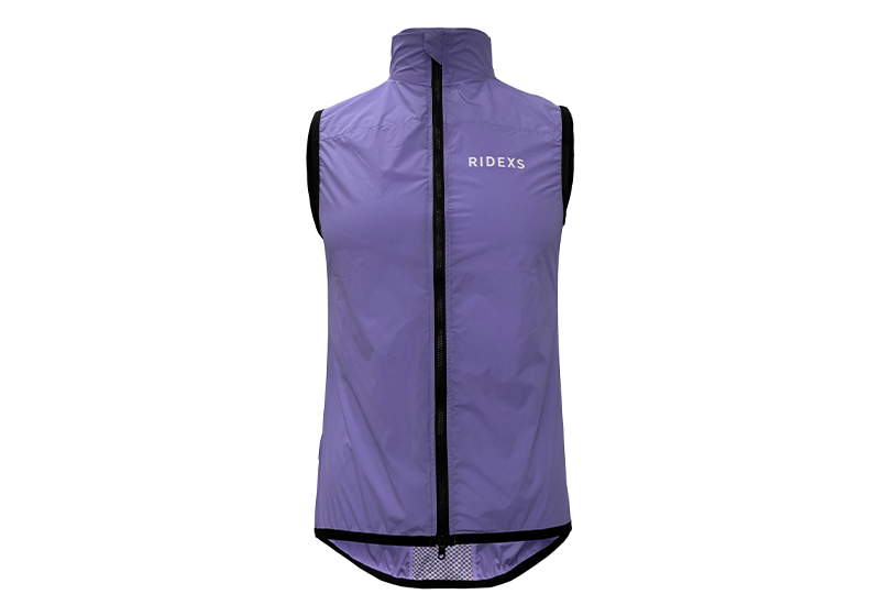RT0073 Windproof Cycling Vest-Purple
