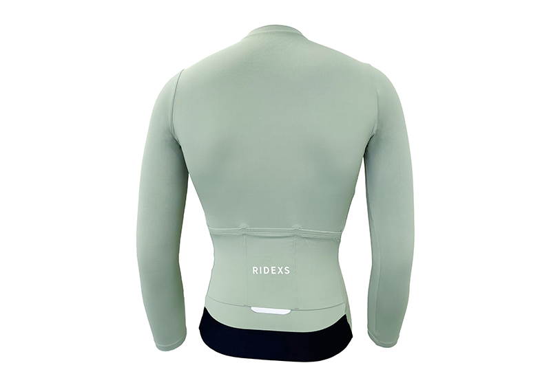 RT0040W Women&rsquo;s Pro Cycling Long Sleeve Jersey-Green