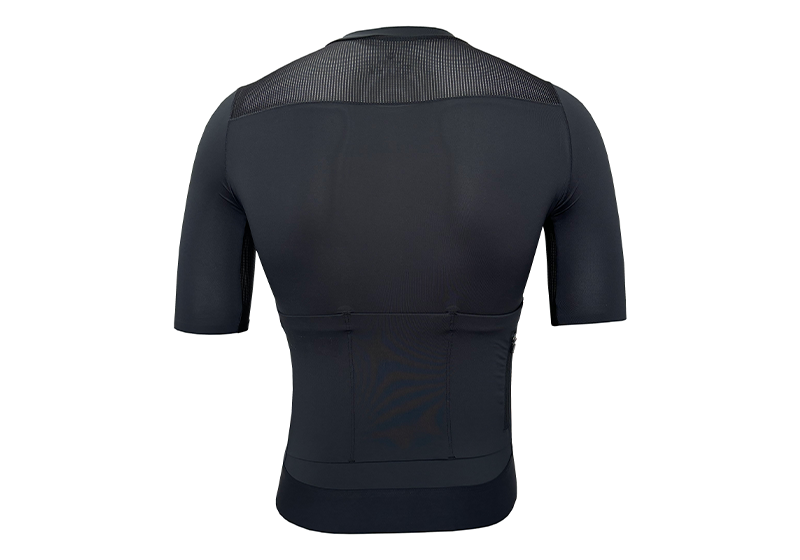 RT0075 Men&rsquo;s Pro Cycling Black Jersey