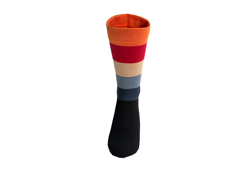 RA0078 Outdoor Cycling Socks-Orange/Red