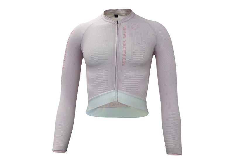 RT0048W Women Long Sleeve Cycling Jersey-Pink