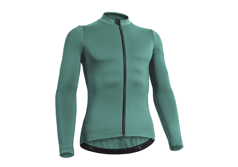 RT0083 Men&rsquo;s Thermal Cycling Jersey-Dark Green