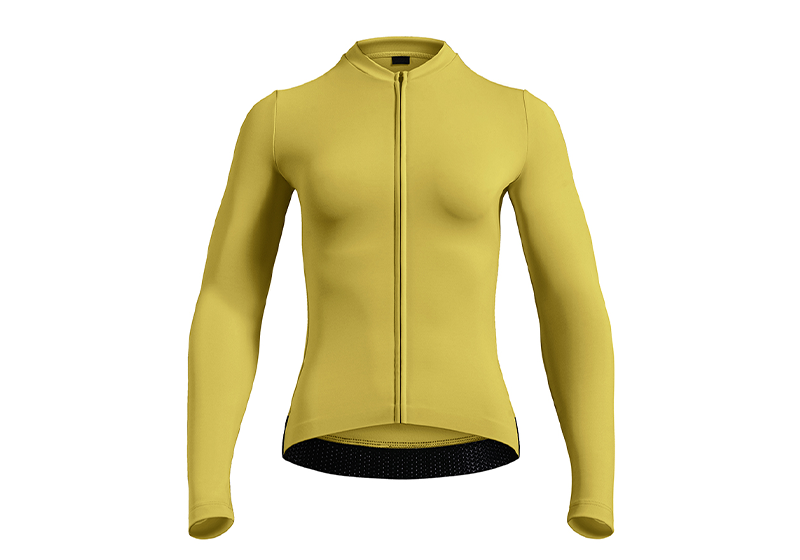 RT0082W Women&rsquo;s Thermal Cycling Jersey-Yellow