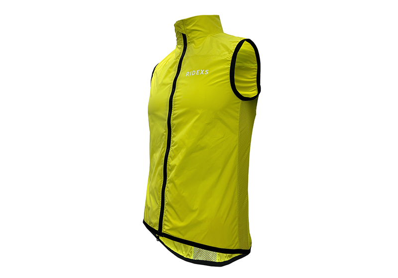 RT0073 Windproof Cycling Vest-Yellow