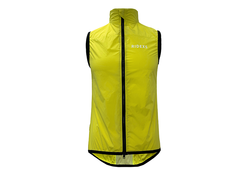 RT0073 Windproof Cycling Vest-Yellow