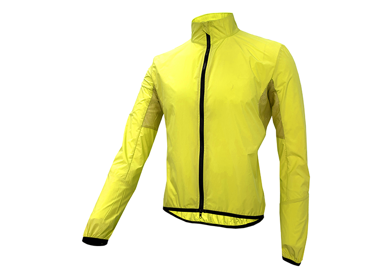 RT0086 Cycling Windproof Jacket -Yellow
