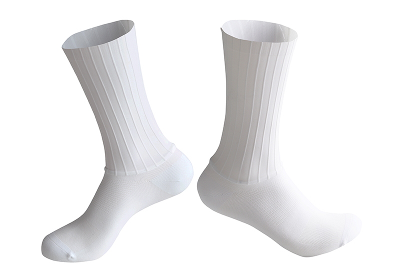RA0090 Cycling Aero Socks-White