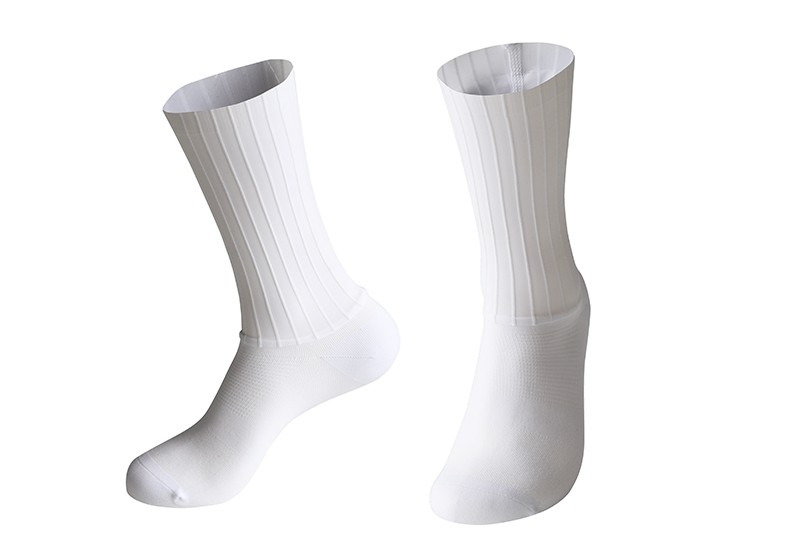  RA0090 Cycling Aero Socks-White